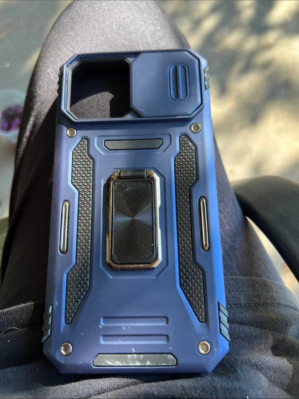 Apple Black Shock-Proof Phone Case